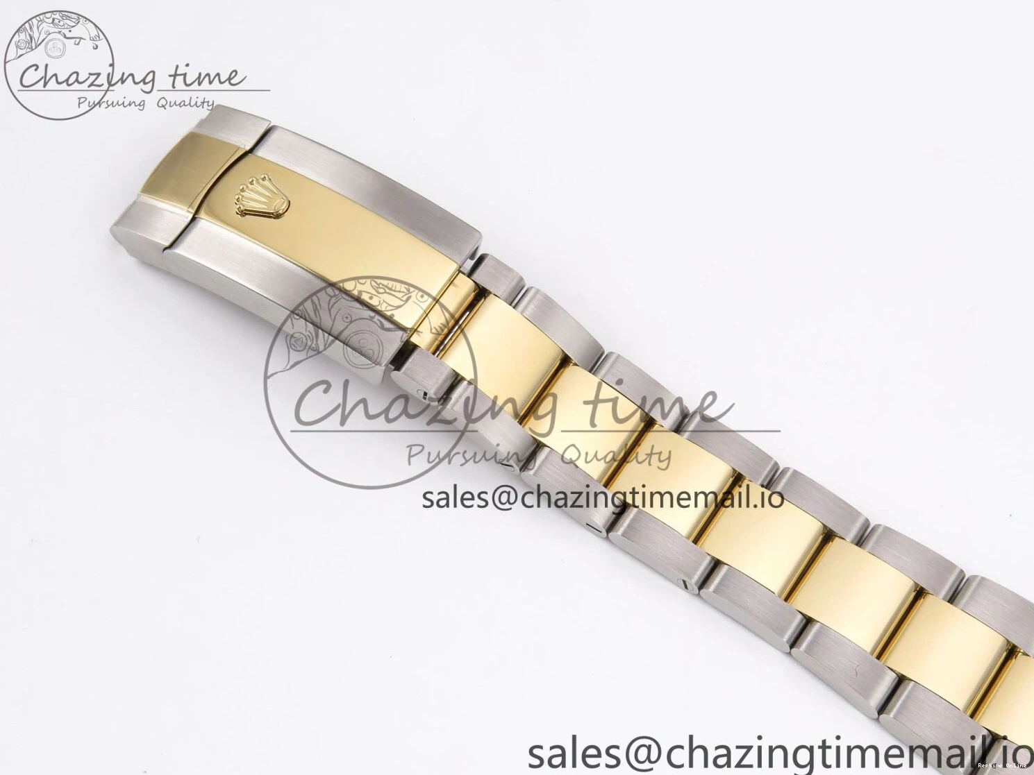 0506 DateJust 41 126333 EWEF Best Edition YG Stick Dial on SS YG Oyster Bracelet A Durable 971